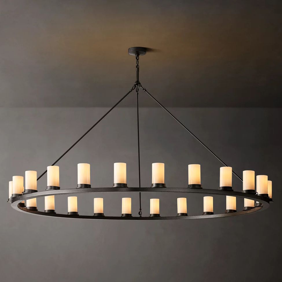 Ondra Round Chandelier 72"