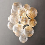 Trellor Spiraled Globe Wall Sconce