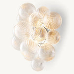 Trellor Spiraled Globe Wall Sconce