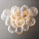 Trellor Spiraled Globe Wall Sconce
