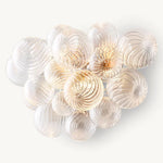 Trellor Spiraled Globe Wall Sconce