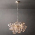 Trellor Spiraled Globe Round Chandelier 24"