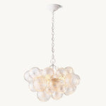 Trellor Spiraled Globe Round Chandelier 24"