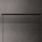 Ravelle Milk Glass Linear Chandelier 73"