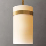 Ravelle Milk Glass Pendant Light