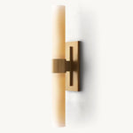 Ravelle Milk Glass Linear Wall Sconce