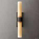 Ravelle Milk Glass Linear Wall Sconce