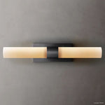 Ravelle Milk Glass Linear Wall Sconce
