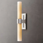 Ravelle Milk Glass Linear Wall Sconce