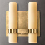 Ravelle Milk Glass Double Wall Sconce