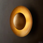 Cosmic Arched Profile Dish Wall Sconce