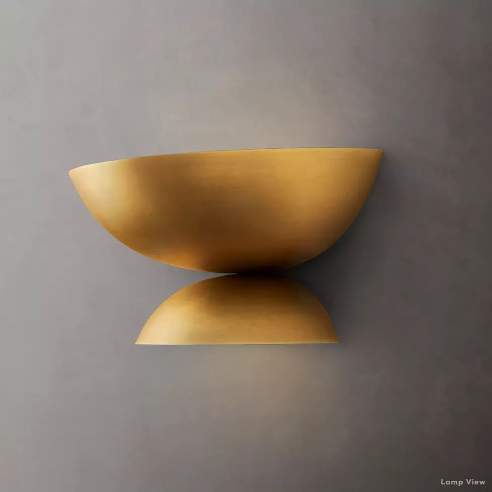Cosmic Arched Profile Linear Wall Sconce