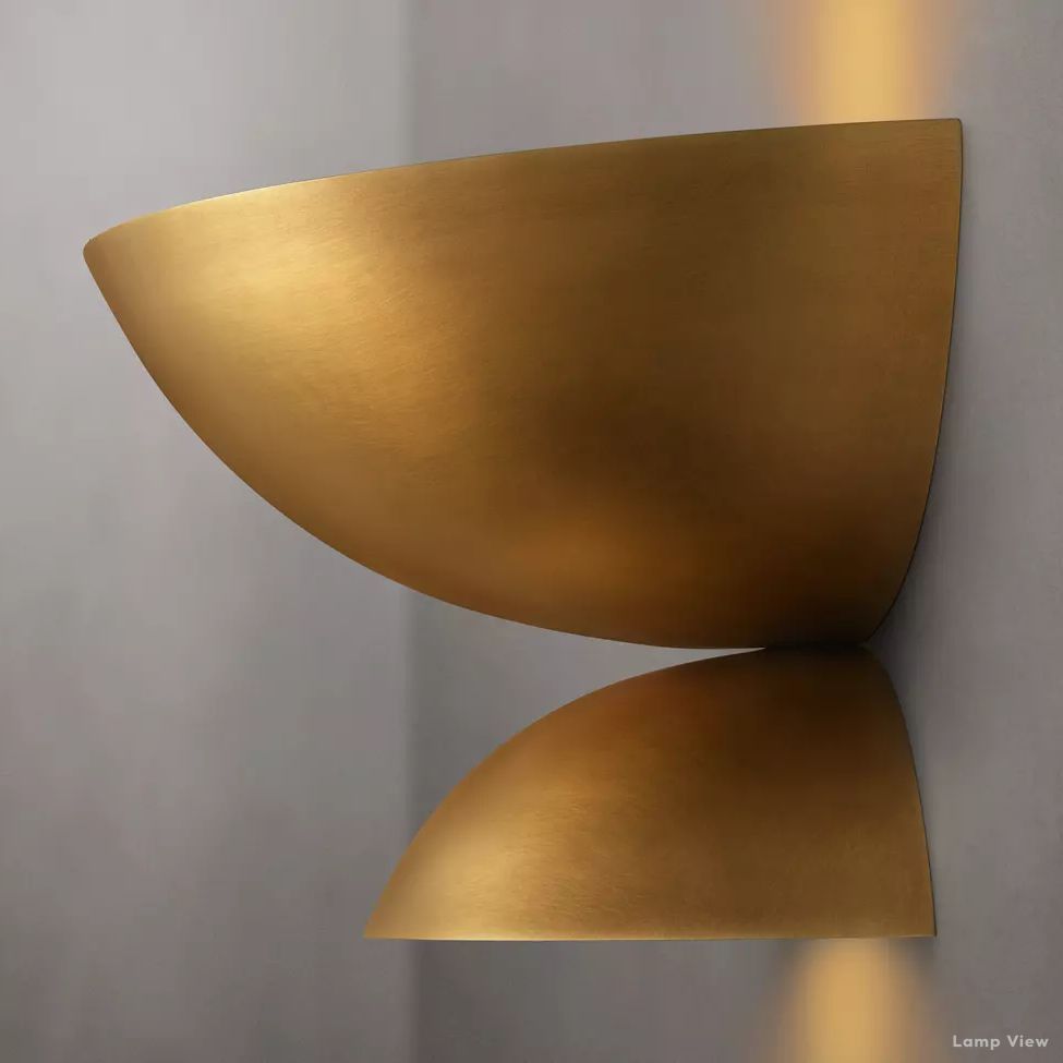 Cosmic Arched Profile Linear Wall Sconce