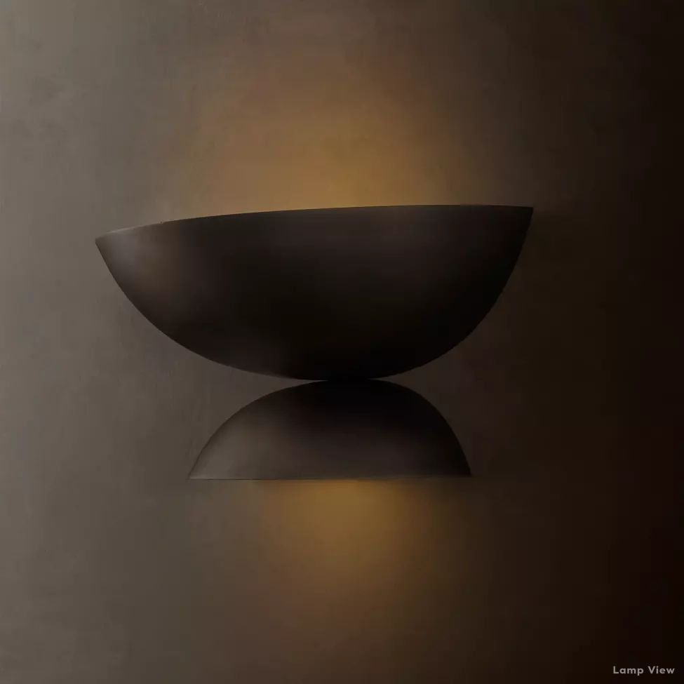 Cosmic Arched Profile Linear Wall Sconce