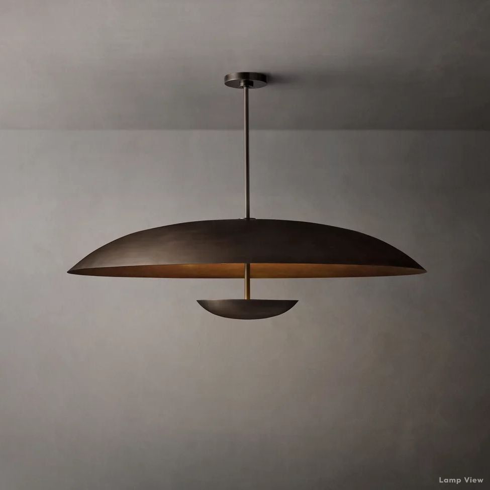 Cosmic Arched Profile Round Chandelier