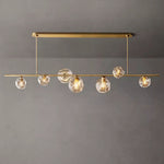 Bubble Linear Chandelier 78"