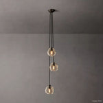 Bubble Organic Glass Cascade Pendant Light