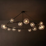 Bubble Round Chandelier 84"