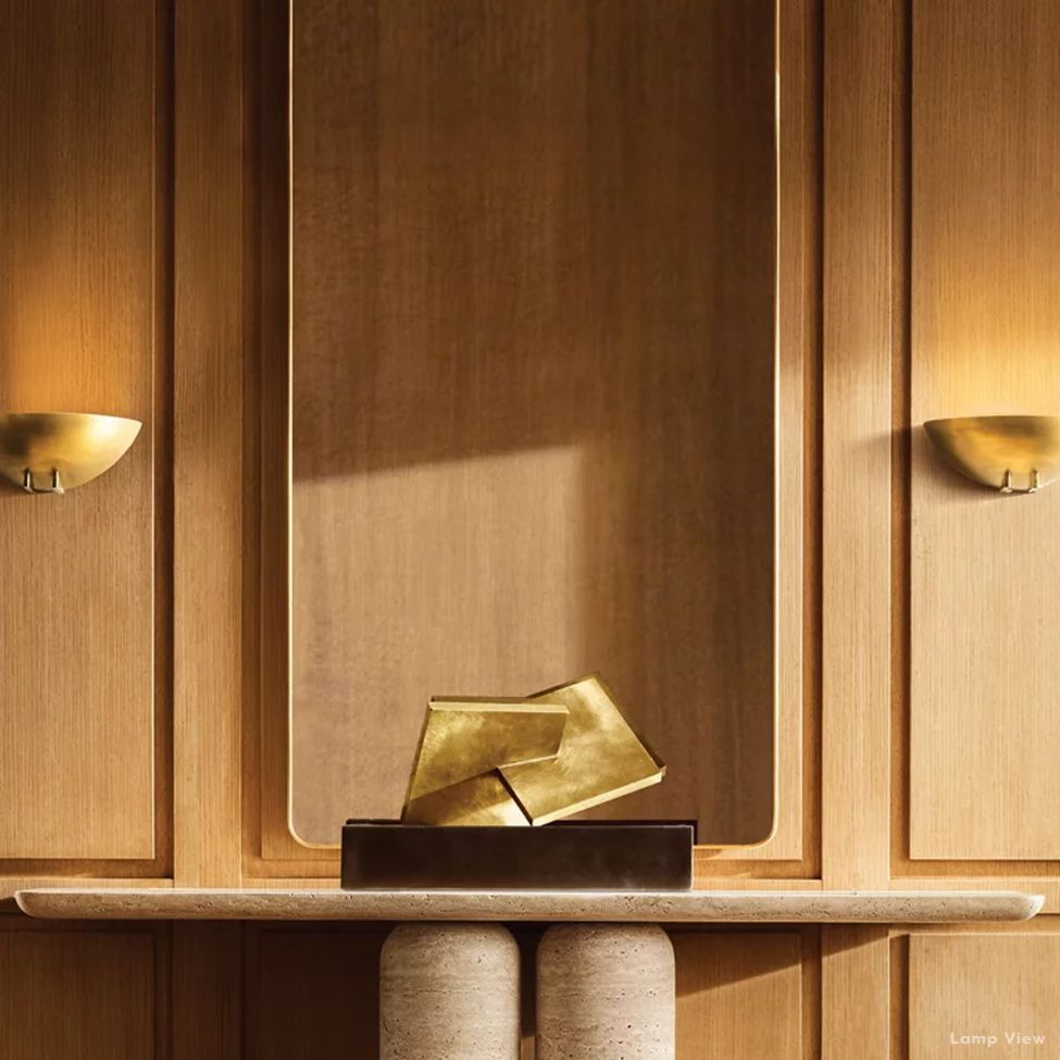 Cosmic Arched Profile Wall Sconce