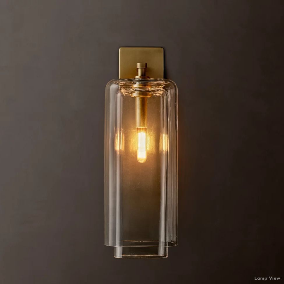 Lacour Suffused Glass Grand Wall Sconce