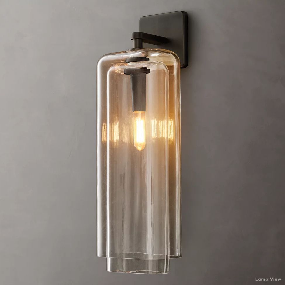 Lacour Suffused Glass Grand Wall Sconce