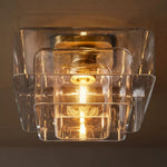 Lacour Suffused Glass Flush Mount