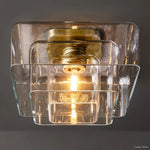 Lacour Suffused Glass Flush Mount