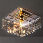 Lacour Suffused Glass Flush Mount