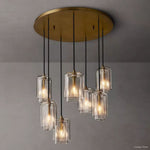 Lacour Suffused Glass Cluster Chandelier 30"