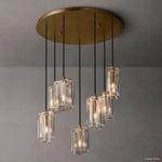 Lacour Suffused Glass Cluster Chandelier 30"