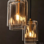 Lacour Suffused Glass Cluster Chandelier 18"