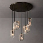 Lacour Suffused Glass Cluster Chandelier 30"