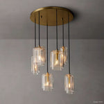 Lacour Suffused Glass Cluster Chandelier 24"