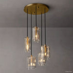 Lacour Suffused Glass Cluster Chandelier 18"