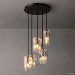 Lacour Suffused Glass Cluster Chandelier 18"