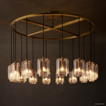 Lacour Suffused Glass Round Chandelier 60"