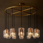 Lacour Suffused Glass Round Chandelier 48"