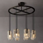 Lacour Suffused Glass Round Chandelier 36"