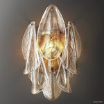Petalia Botanical Glass Wall Sconce
