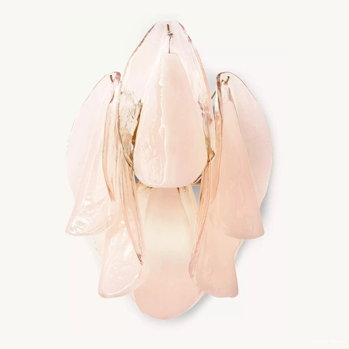 Petalia Botanical Glass Wall Sconce
