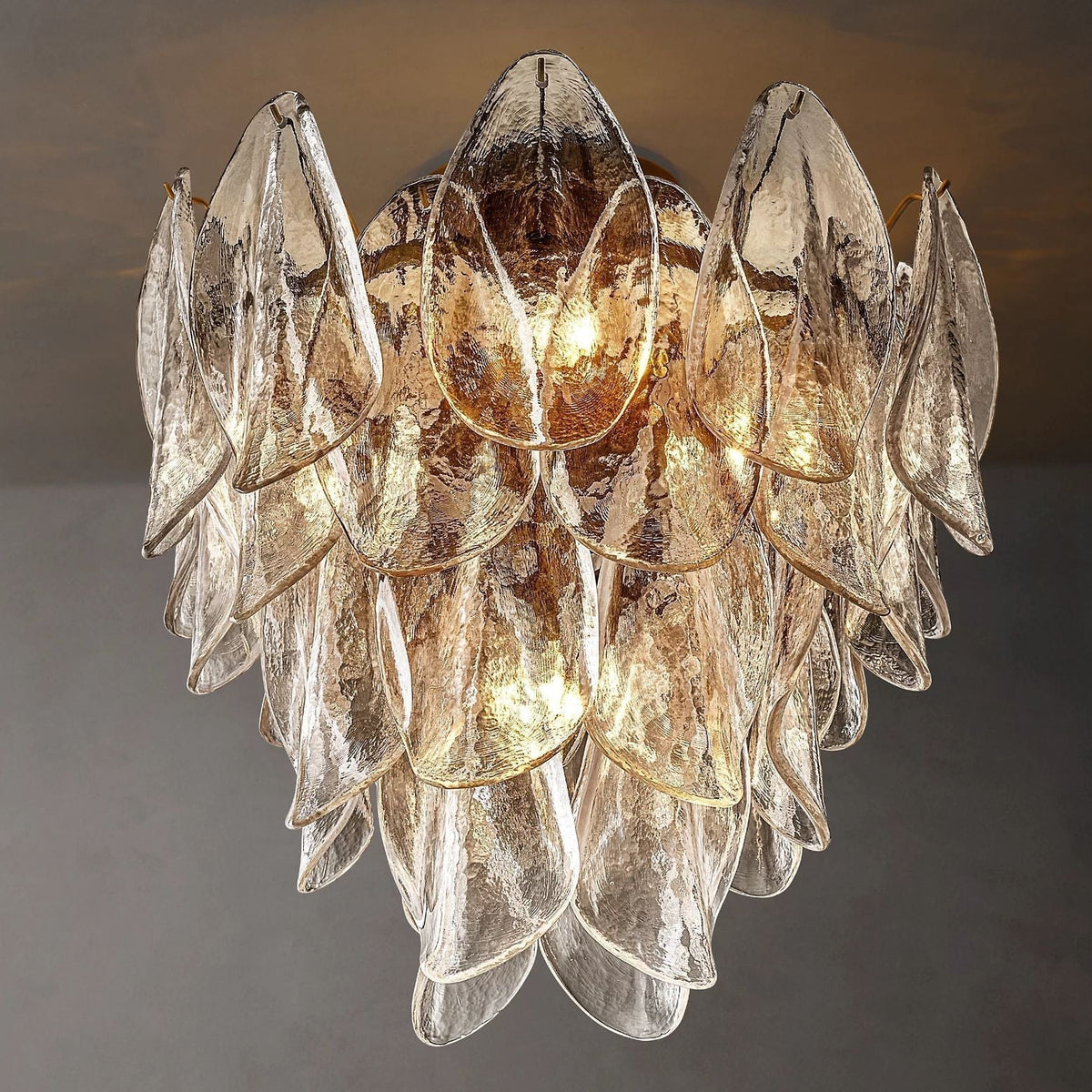Petalia Botanical Glass Flush Mount
