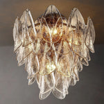 Petalia Botanical Glass Flush Mount