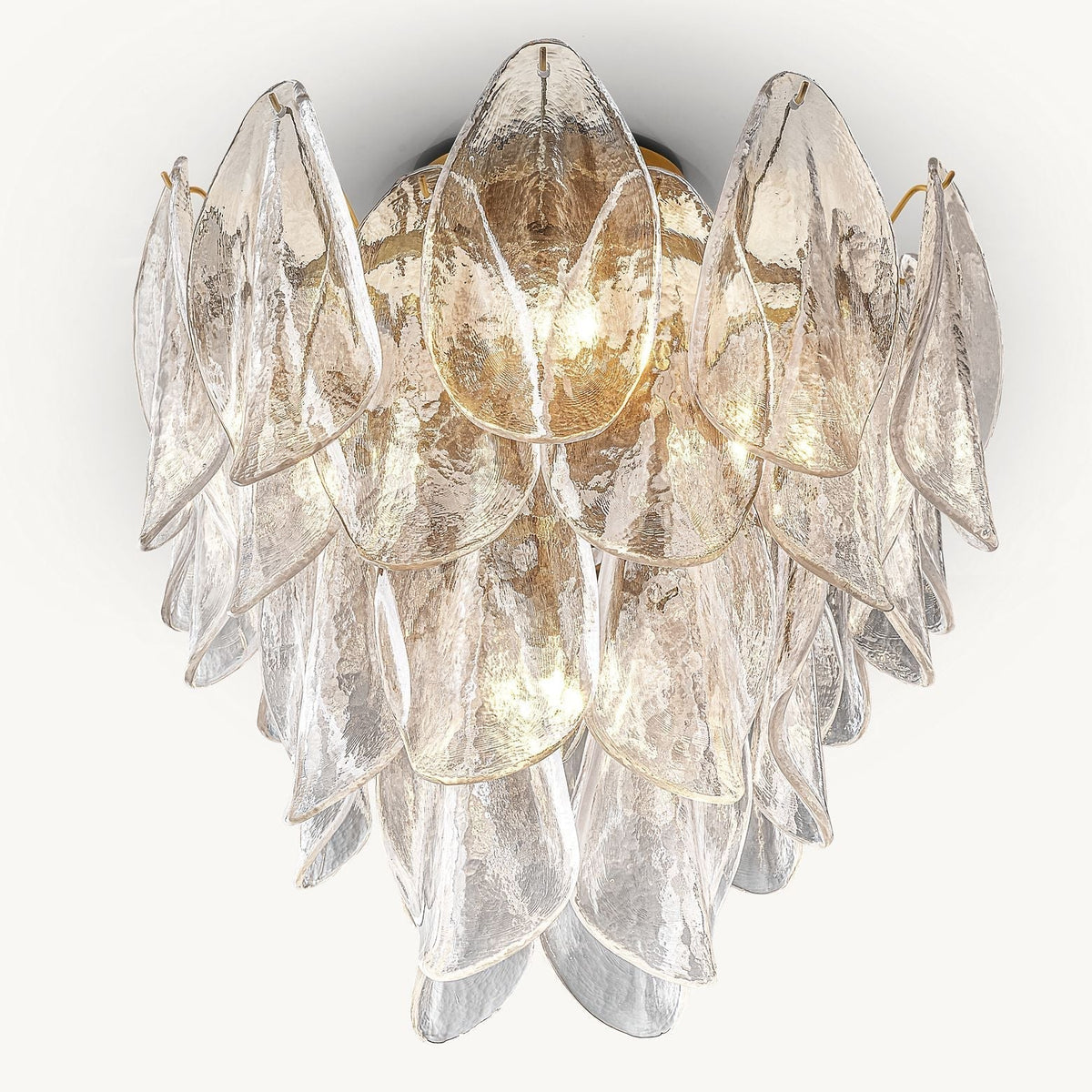 Petalia Botanical Glass Flush Mount
