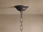 Lunaria Ceramic Petal Round Chandelier