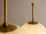Agnes Paneled Glass Cluster Chandelier