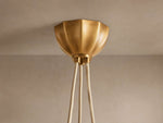 Agnes Paneled Glass Cluster Chandelier