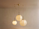Agnes Paneled Glass Cluster Chandelier