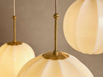 Agnes Paneled Glass Cluster Chandelier