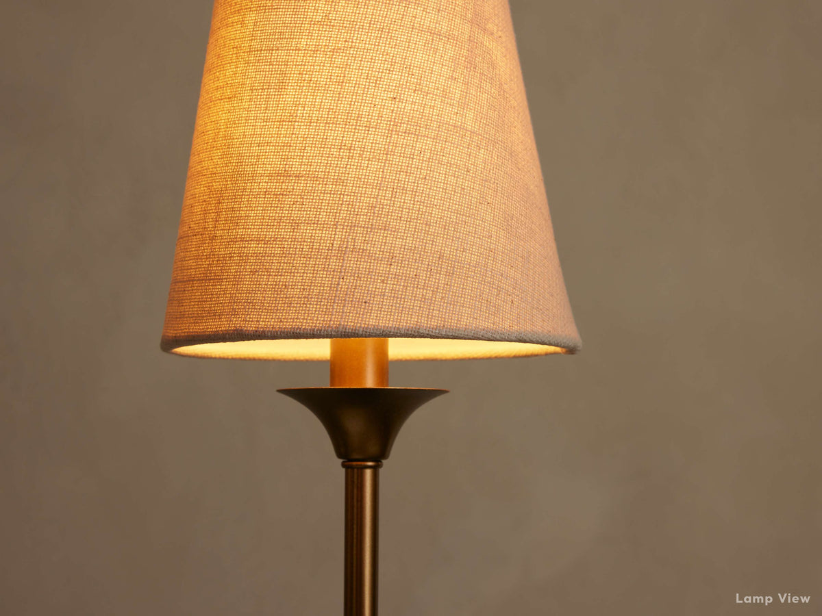Saige Crisp Shade Round Chandelier