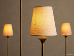 Saige Crisp Shade Round Chandelier